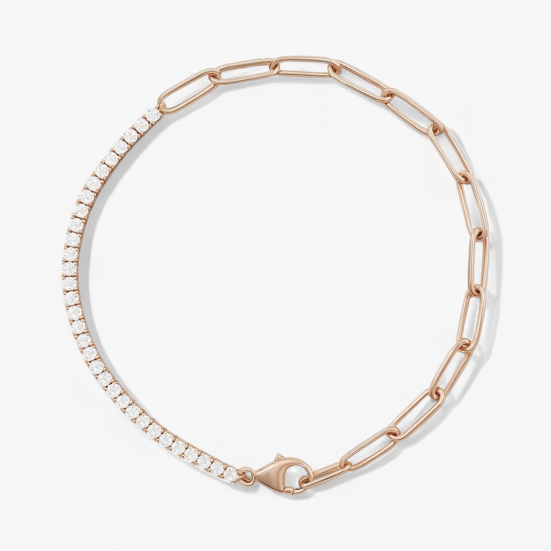 The Link & Diamond Bracelet