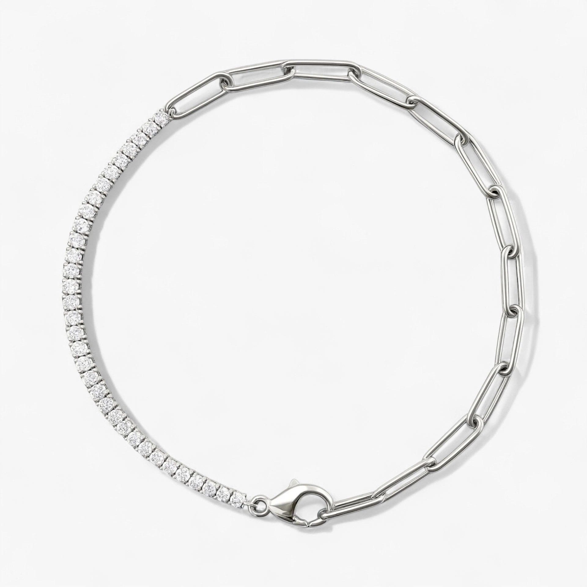 The Link & Diamond Bracelet
