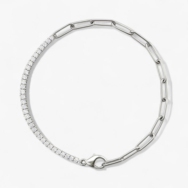 The Link & Diamond Bracelet