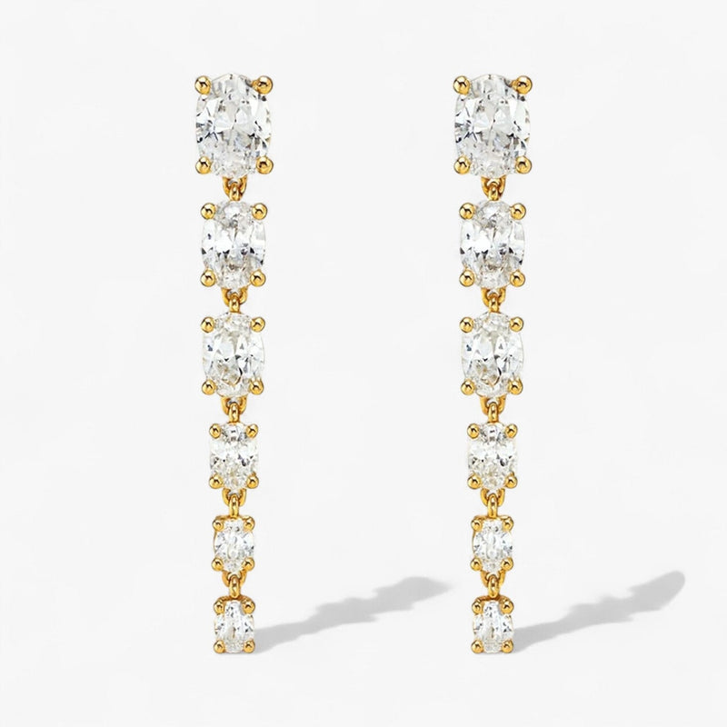 The Oval Dangle Earrings