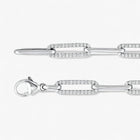 The Diamond Paperclip Bracelet