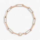 The Diamond Paperclip Bracelet