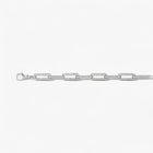 The Diamond Paperclip Bracelet