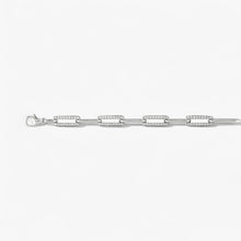 The Diamond Paperclip Bracelet