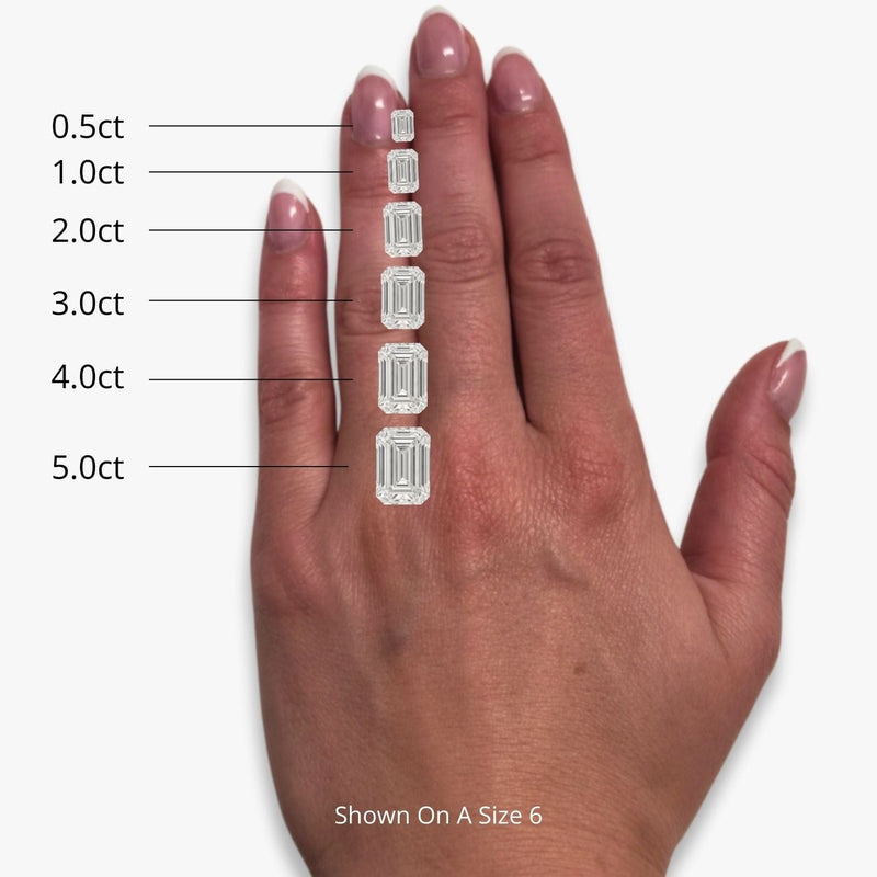 The Classic Accented Halo Engagement Ring | Emerald | 4 ⅓ CTW