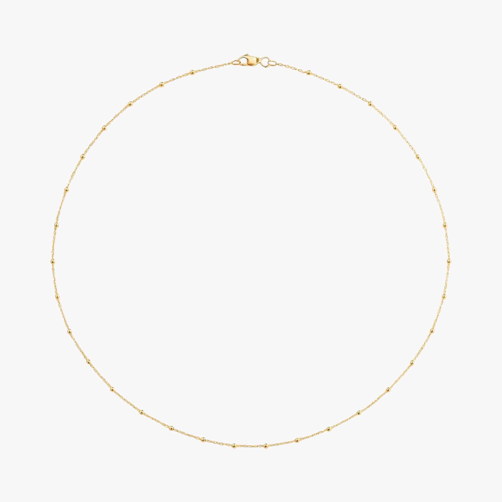 The Beaded Chain Necklace