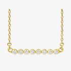 The Signature Diamond Bar Necklace