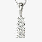 The Three Stone Pendant Necklace
