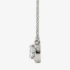 The Halo Diamond Pendant Necklace