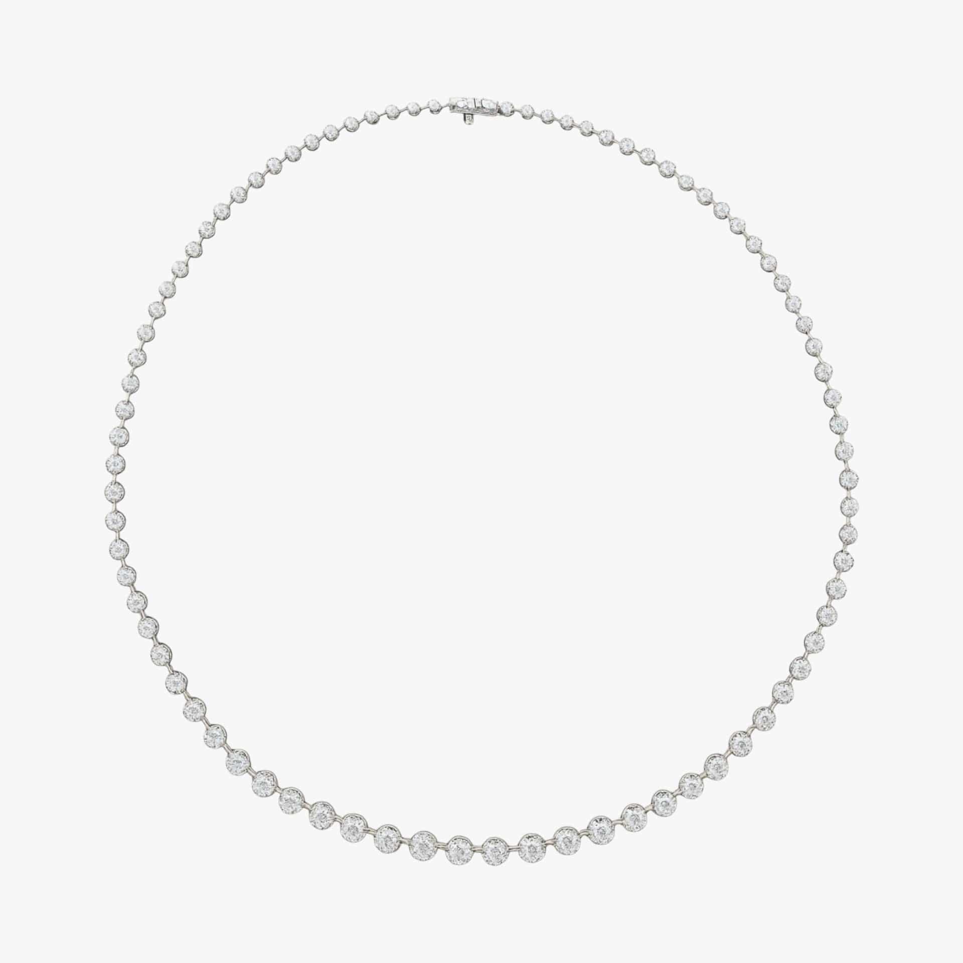 The Signature Diamond Line Necklace