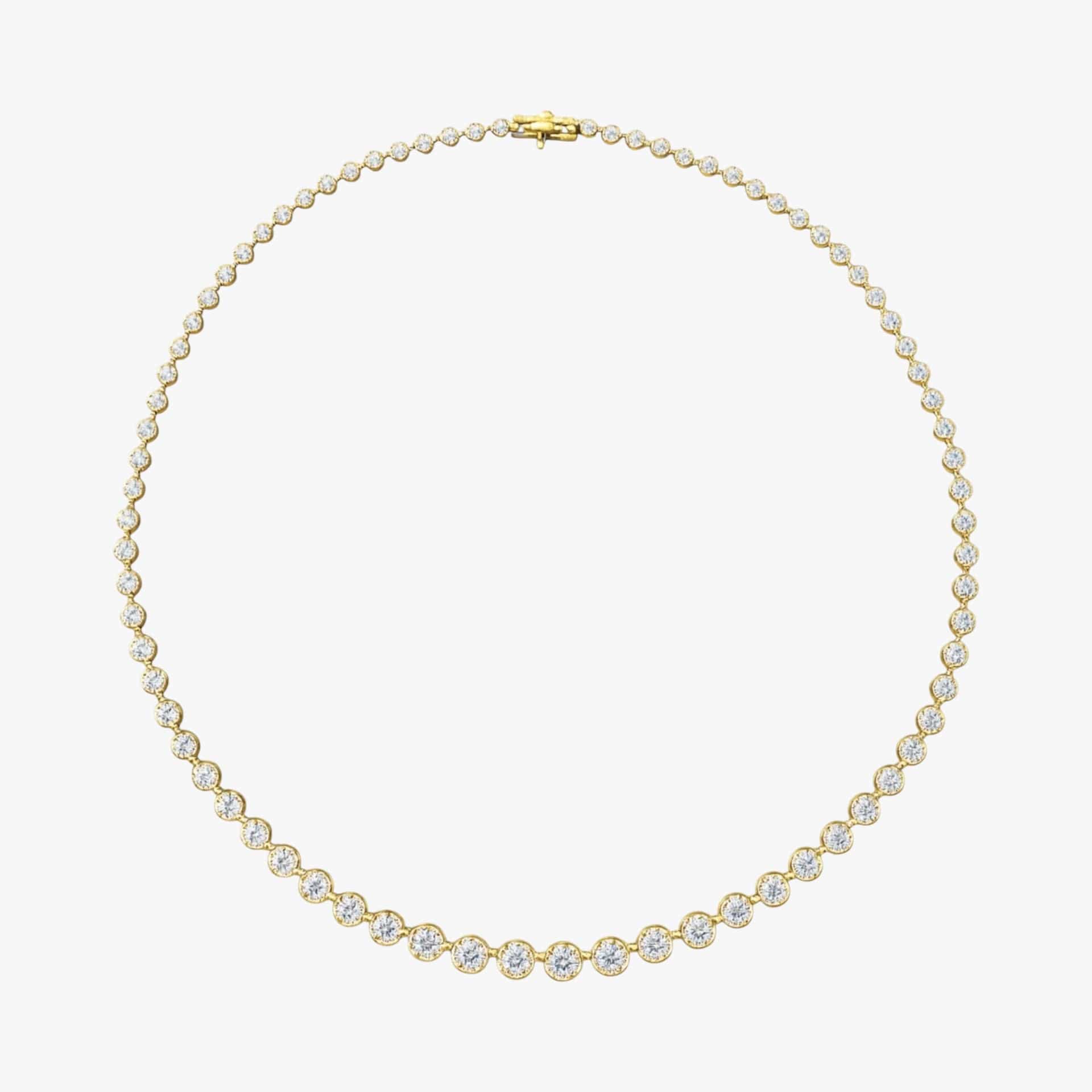 The Signature Diamond Line Necklace