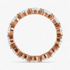 The Pear Diamond Eternity Band