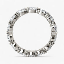 The Pear Diamond Eternity Band