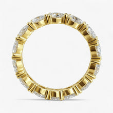 The Pear Diamond Eternity Band