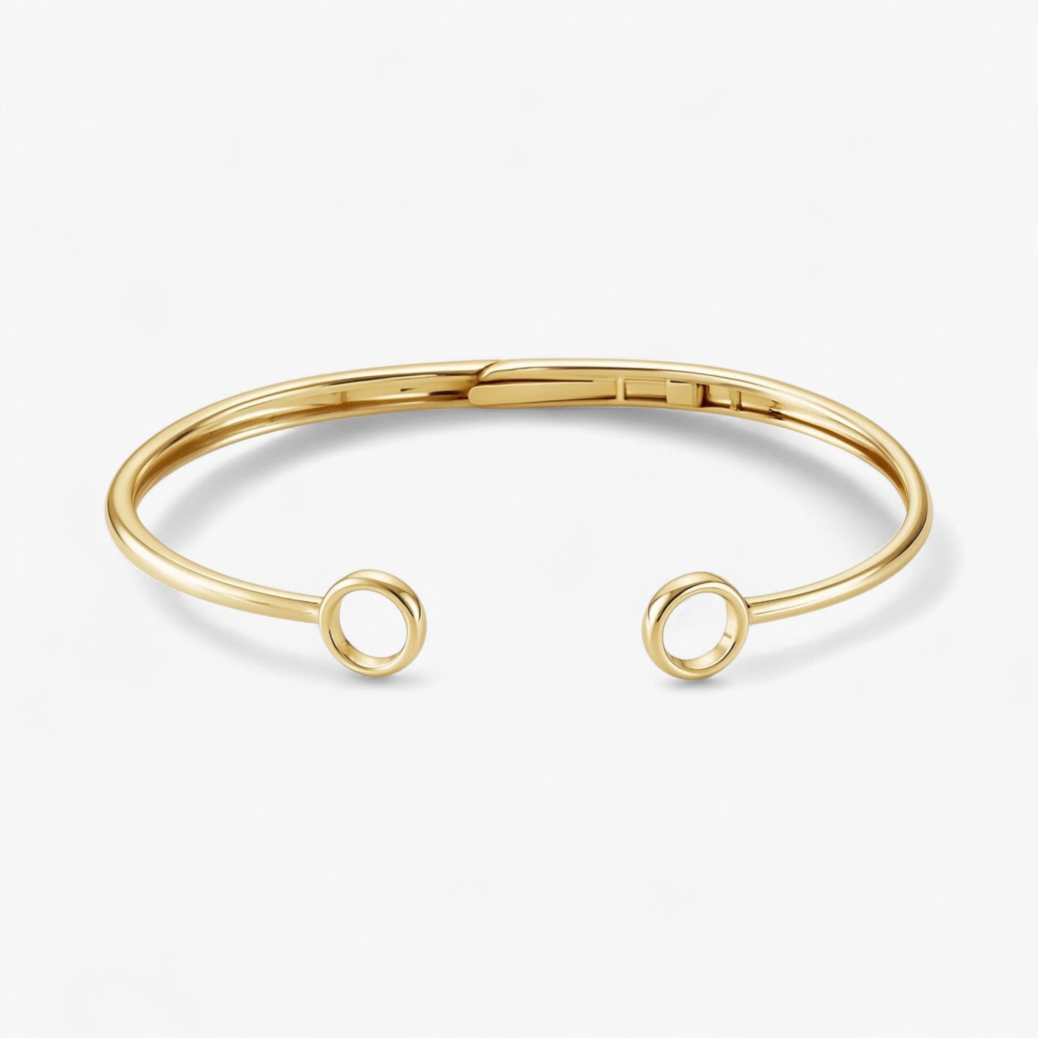 The Signature O Hinged Cuff Bracelet