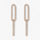 The Accented Paperclip Earrings