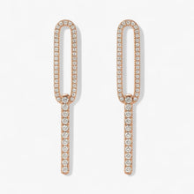 The Accented Paperclip Earrings