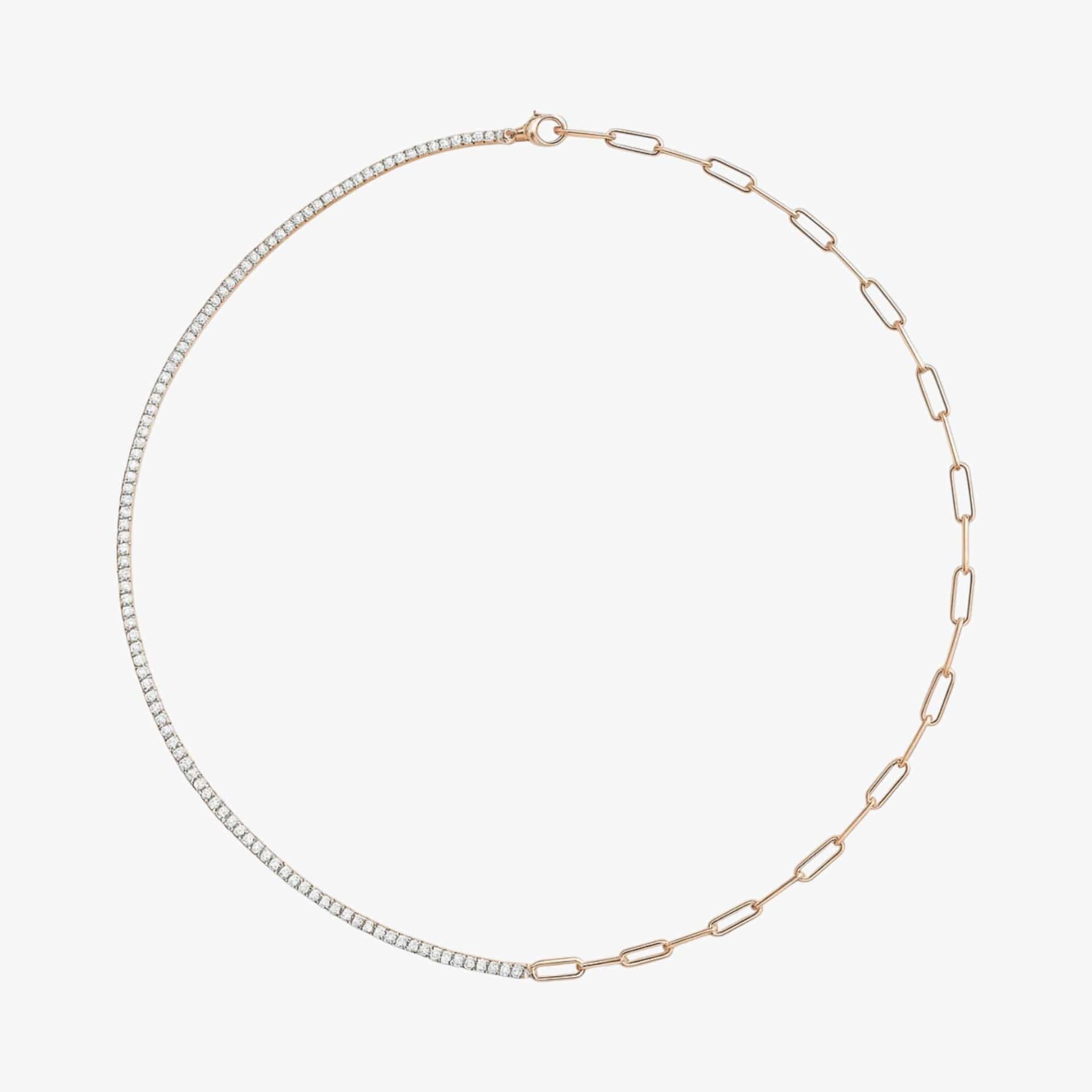The Link & Diamond Necklace