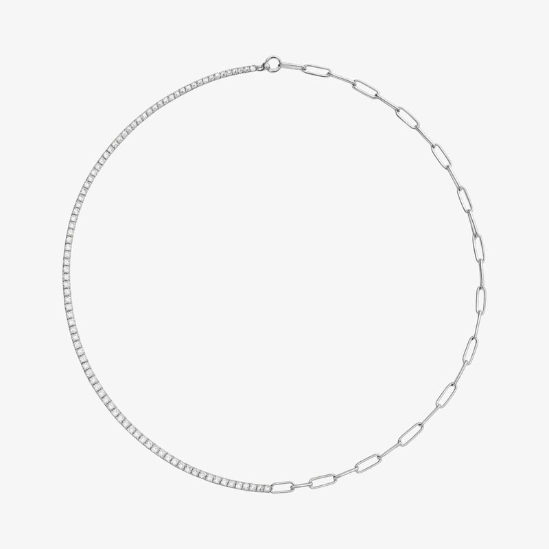 The Link & Diamond Necklace