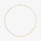 The Link & Diamond Necklace
