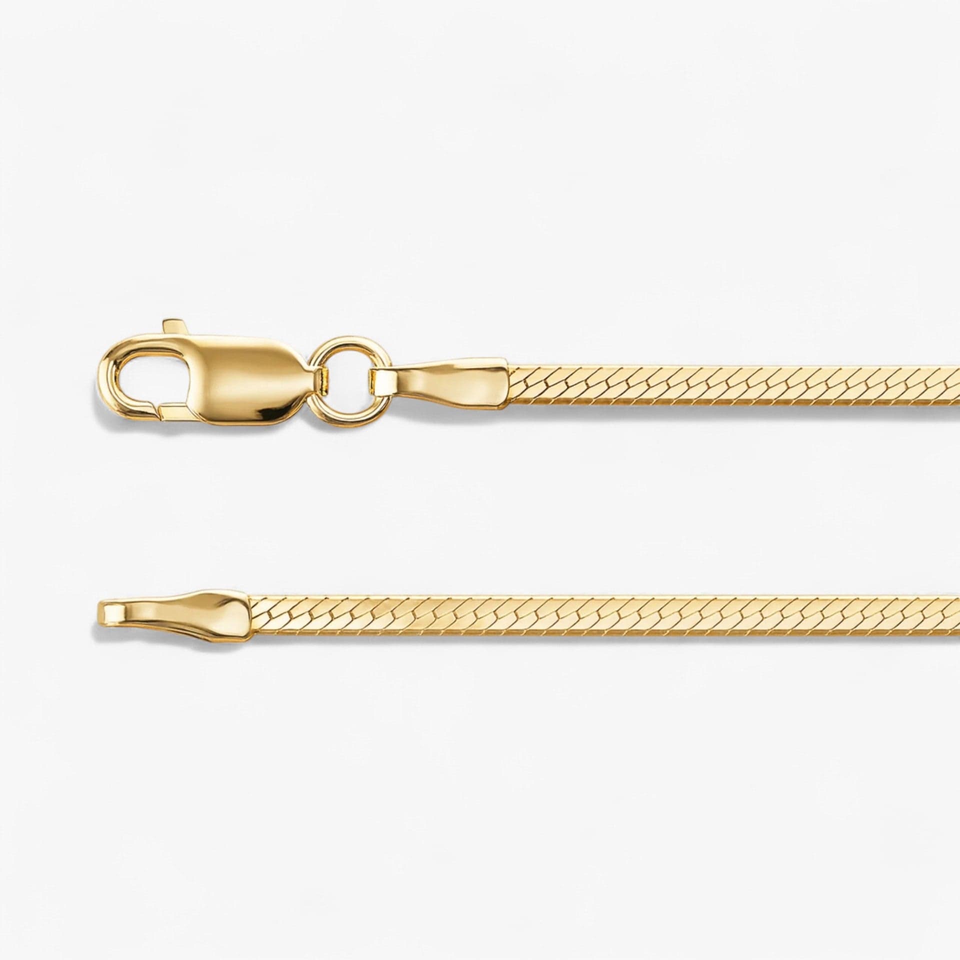The Herringbone Chain Bracelet