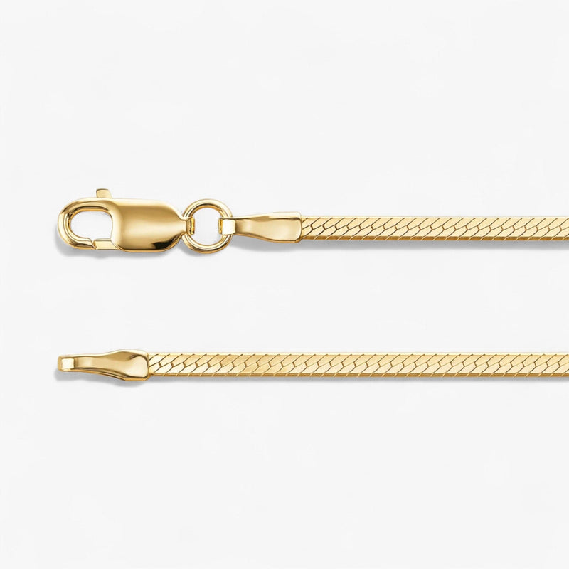 The Herringbone Chain Bracelet
