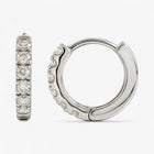 The Pave Hoop Earrings