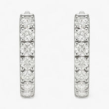 The Pave Hoop Earrings