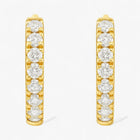 The Pave Hoop Earrings