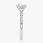 The Classic Pavé Engagement Ring | Oval