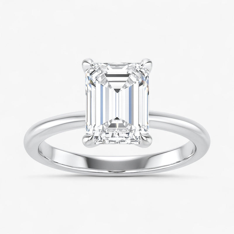 The Iconic Solitaire Engagement Ring | Emerald