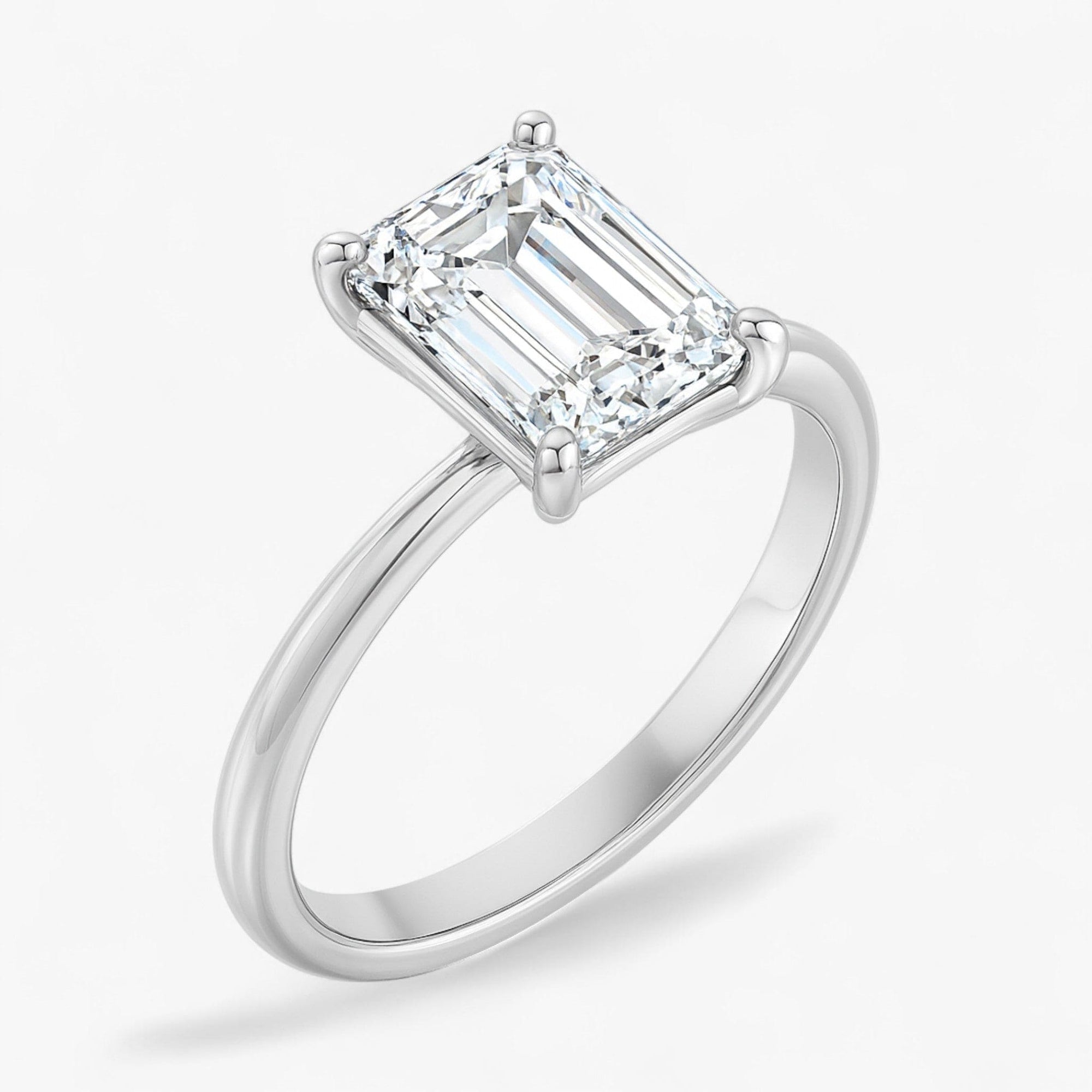 The Iconic Solitaire Engagement Ring | Emerald