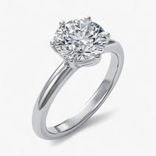 The Signature Solitaire Engagement Ring | Round