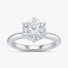 The Signature Solitaire Engagement Ring | Round