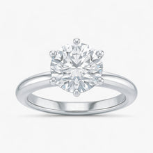 The Signature Solitaire Engagement Ring | Round