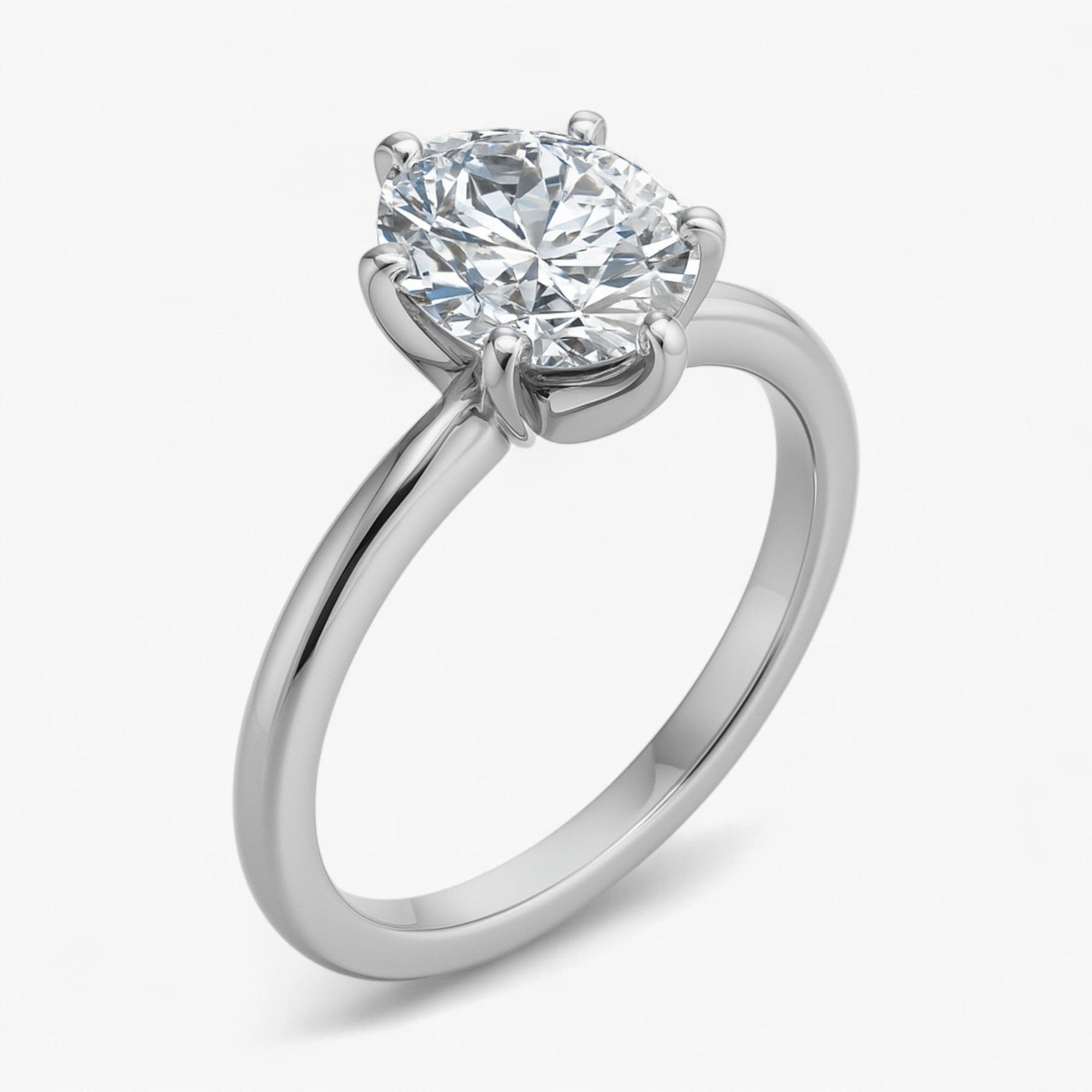 The Classic 6-Prong Engagement Ring | Oval