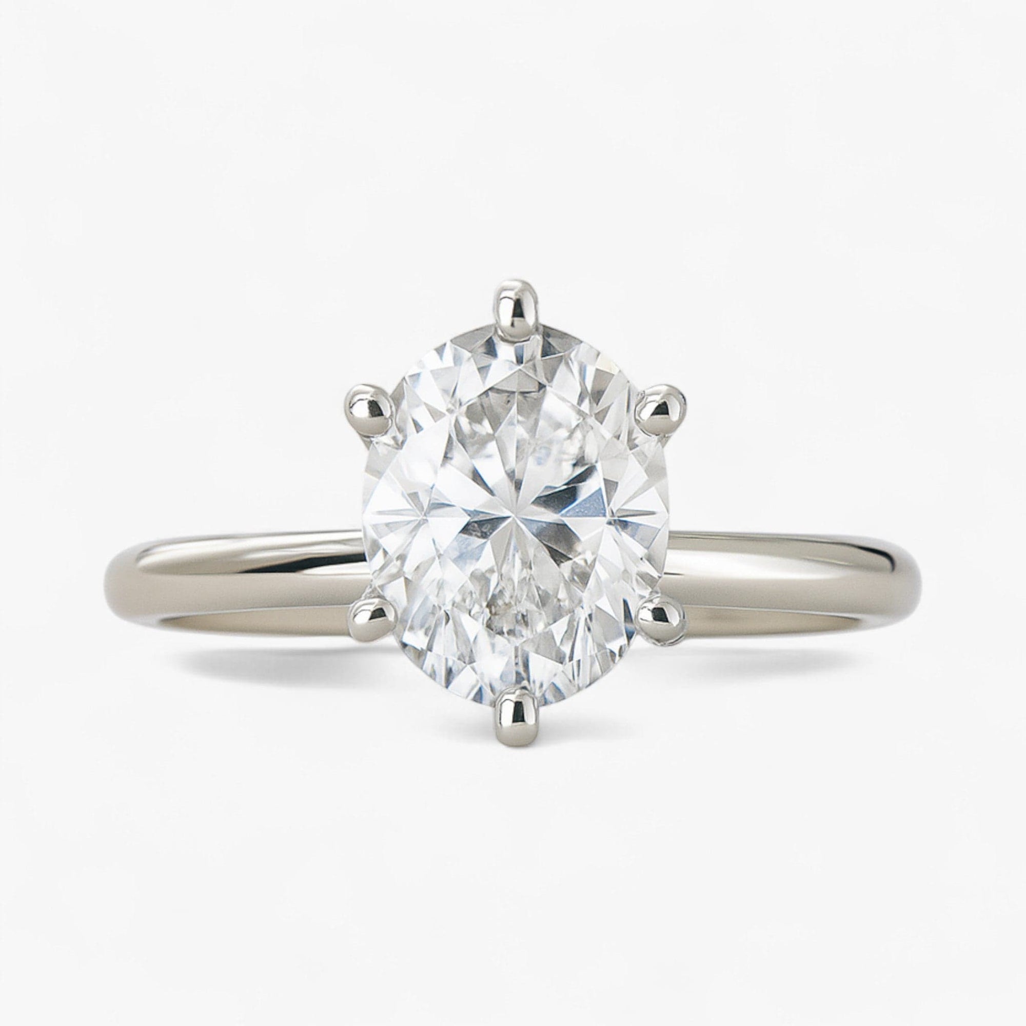 The Classic 6-Prong Engagement Ring | Oval