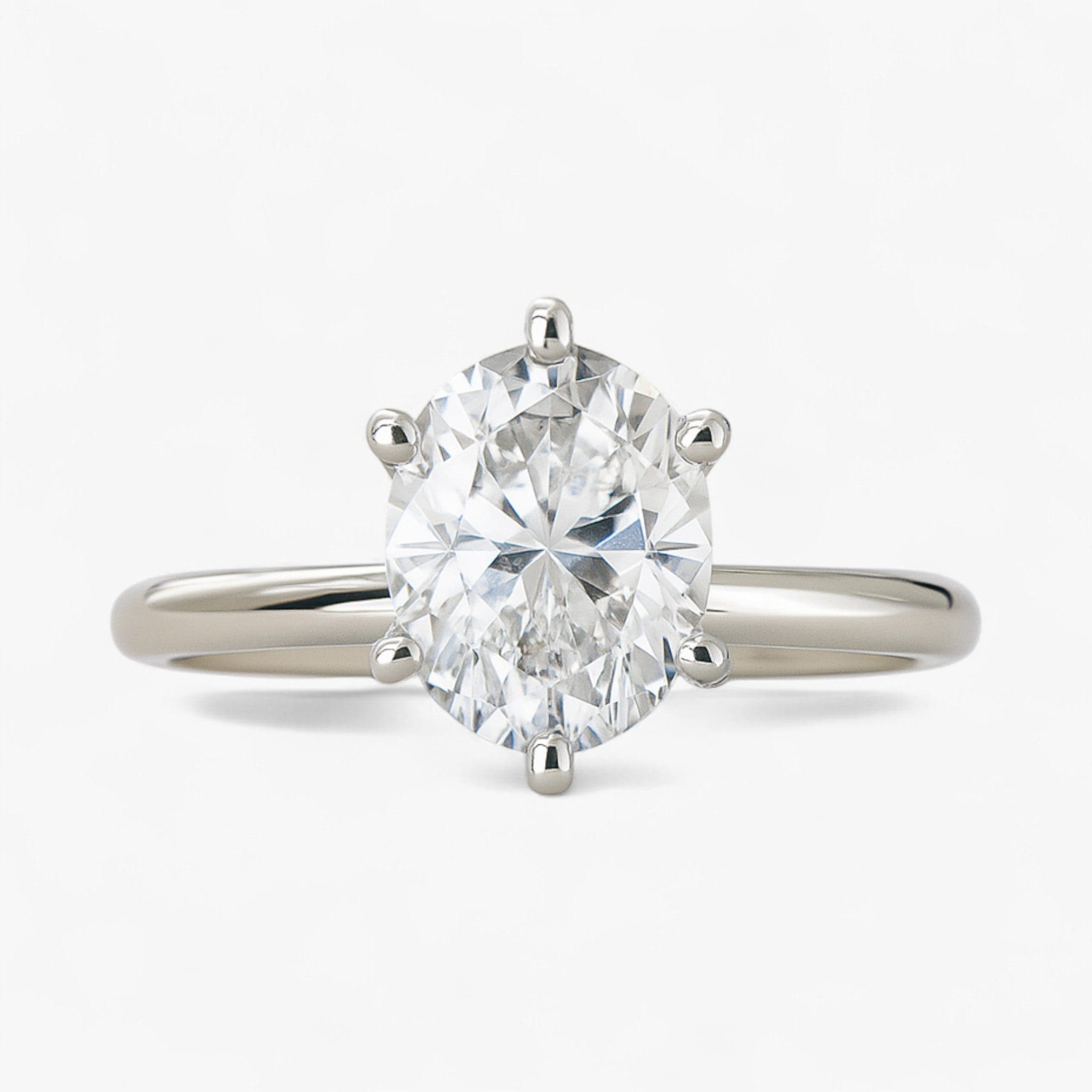 The Classic 6-Prong Engagement Ring | Oval