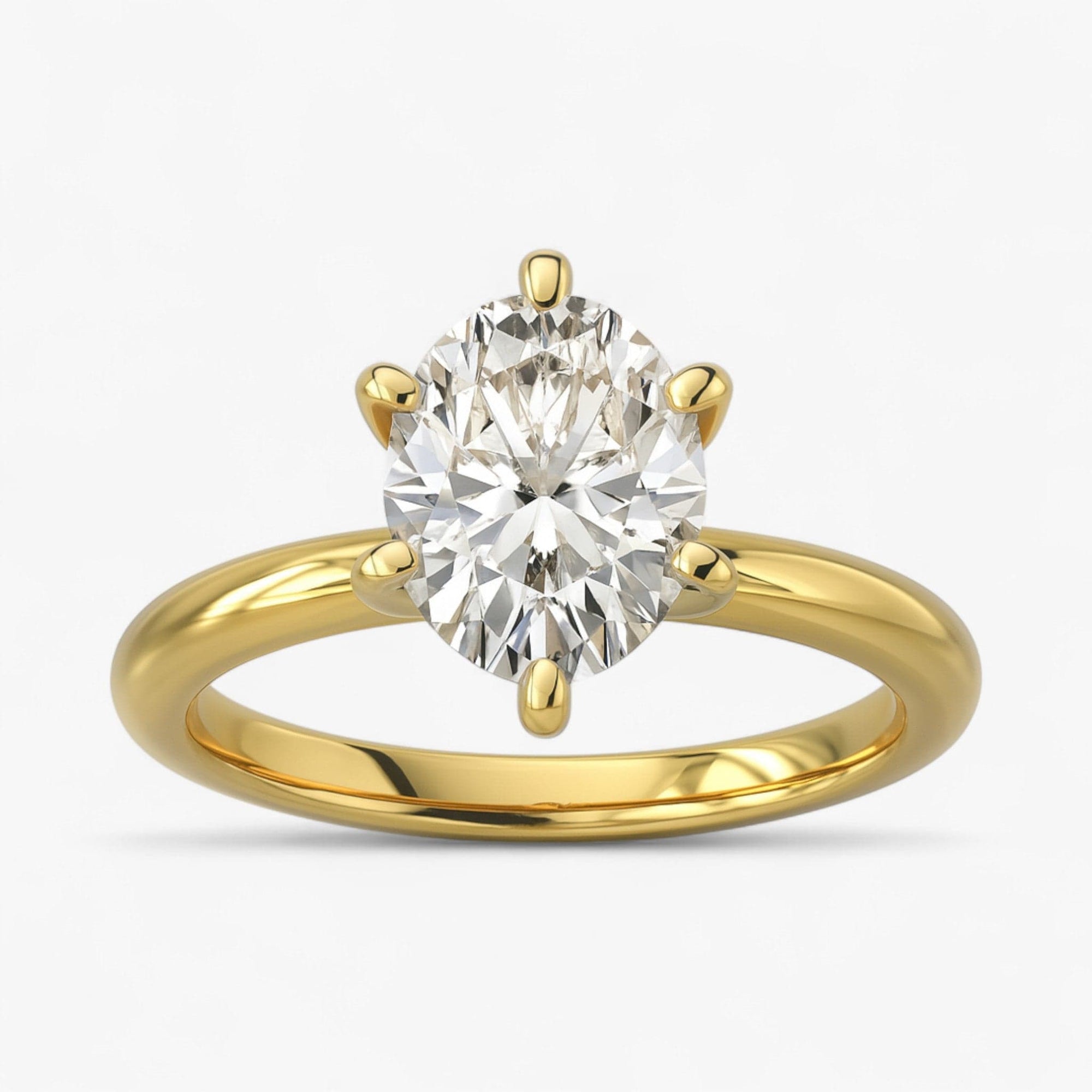 The Classic 6-Prong Engagement Ring | Oval