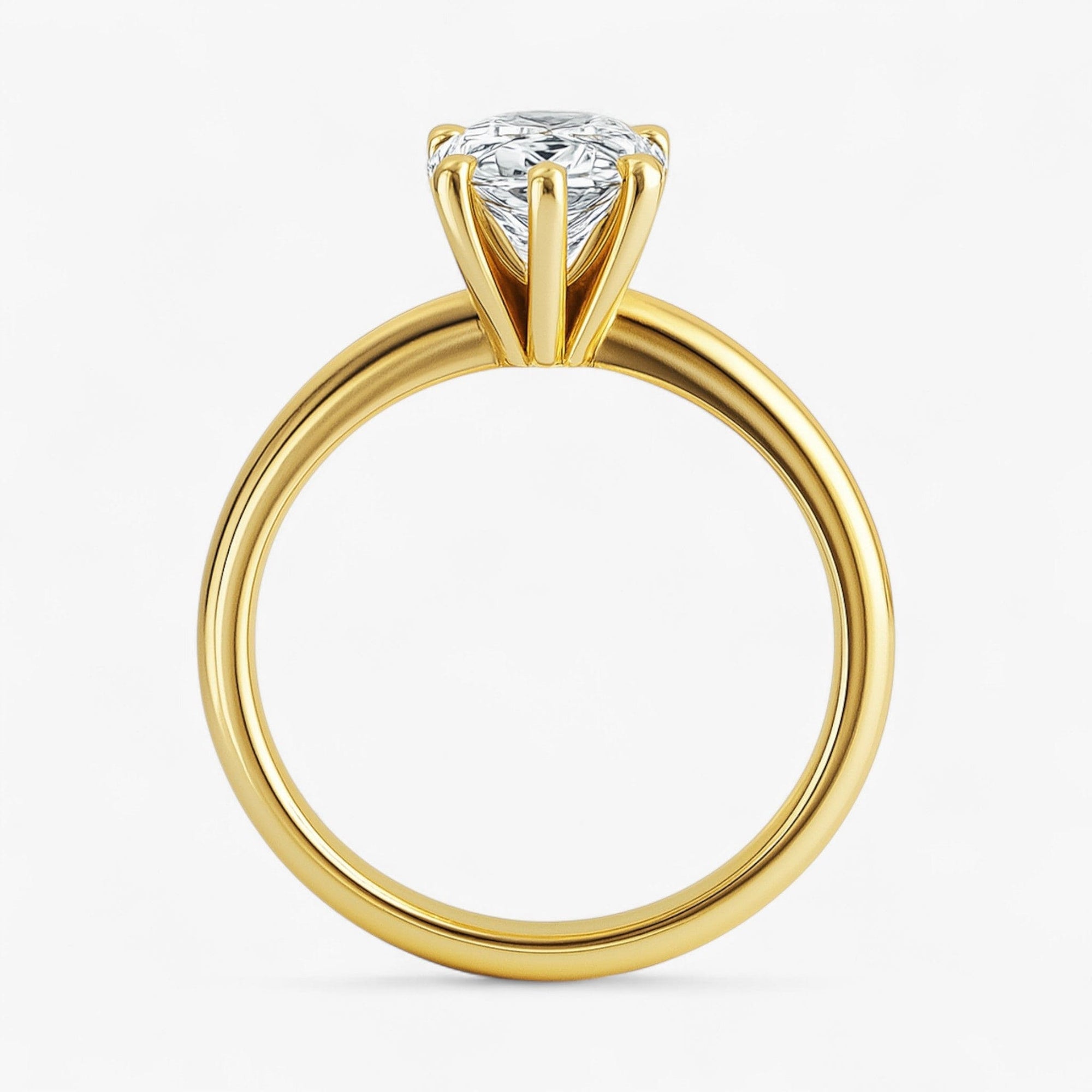 The Classic 6-Prong Engagement Ring | Pear