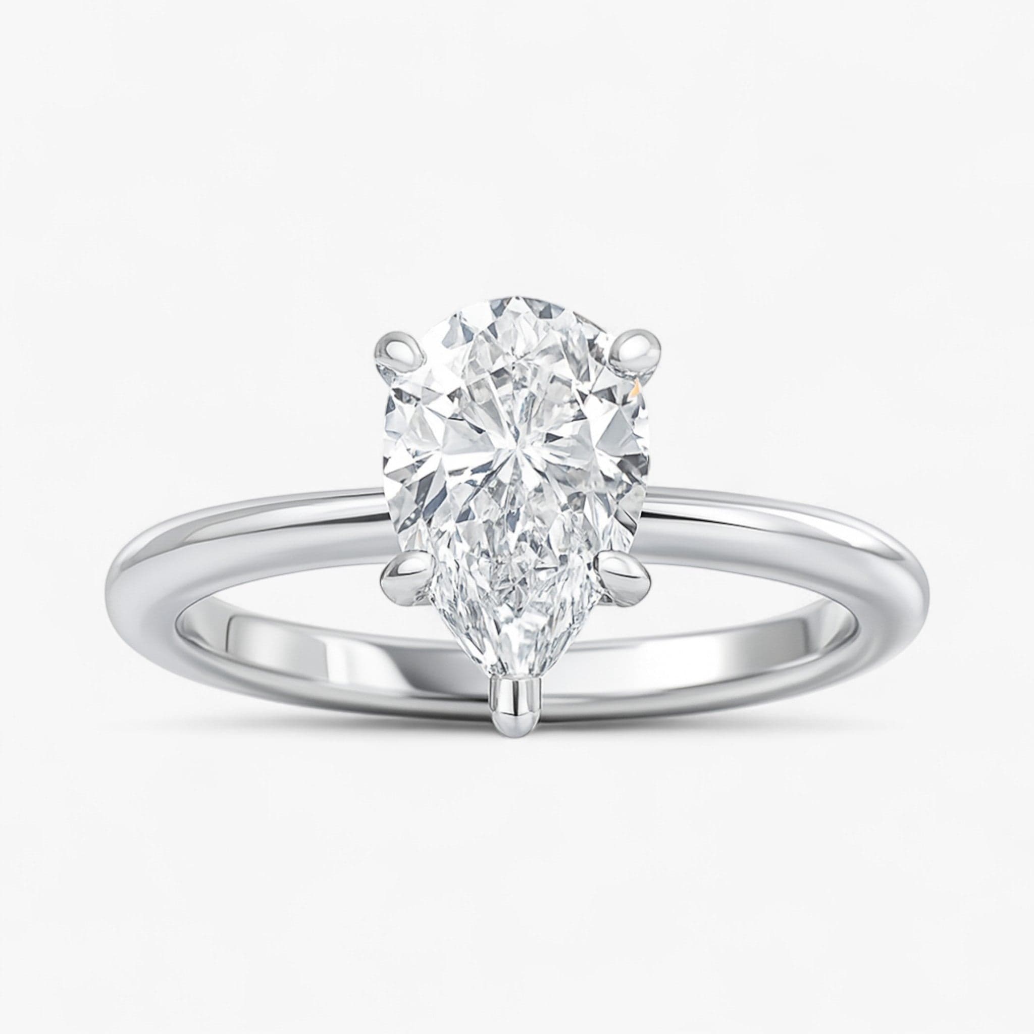 The Classic 6-Prong Engagement Ring | Pear