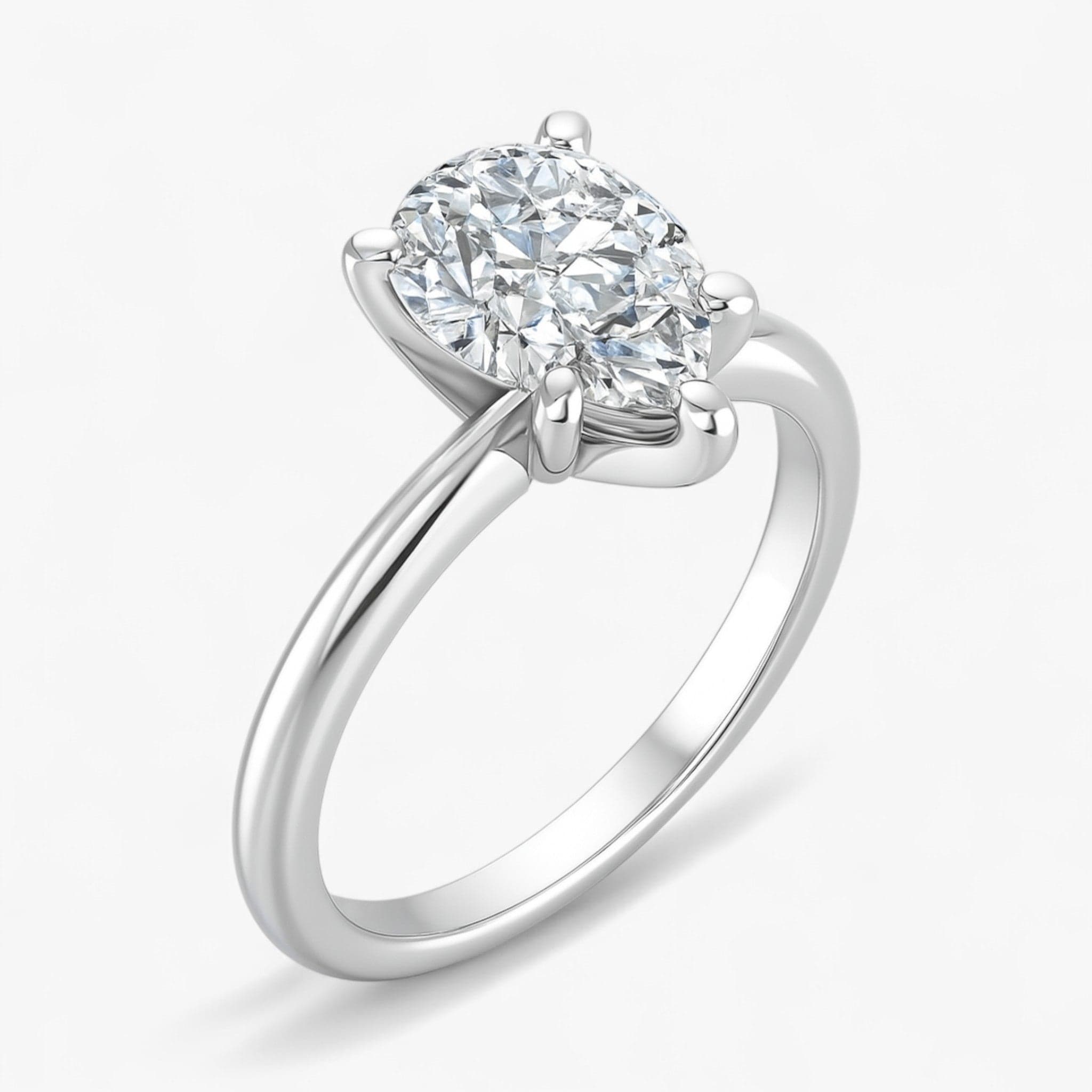 The Classic 6-Prong Engagement Ring | Pear