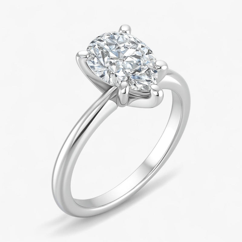 The Classic 6-Prong Engagement Ring | Pear