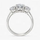 The Signature 3-Stone Engagement Ring | Oval