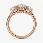 The Signature 3-Stone Engagement Ring | Round