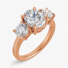 The Signature 3-Stone Engagement Ring | Oval