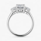 The Signature 3-Stone Engagement Ring | Emerald