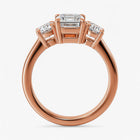 The Signature 3-Stone Engagement Ring | Emerald