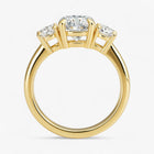 The Signature 3-Stone Engagement Ring | Cushion