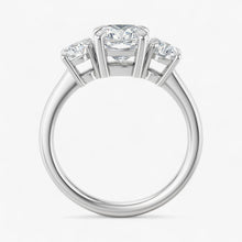 The Signature 3-Stone Engagement Ring | Round